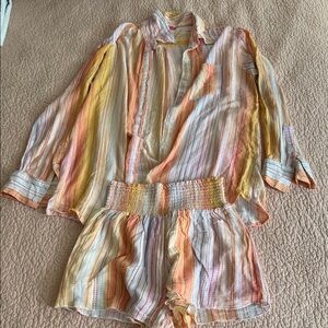 Z Supply Beach Cover Up matching set